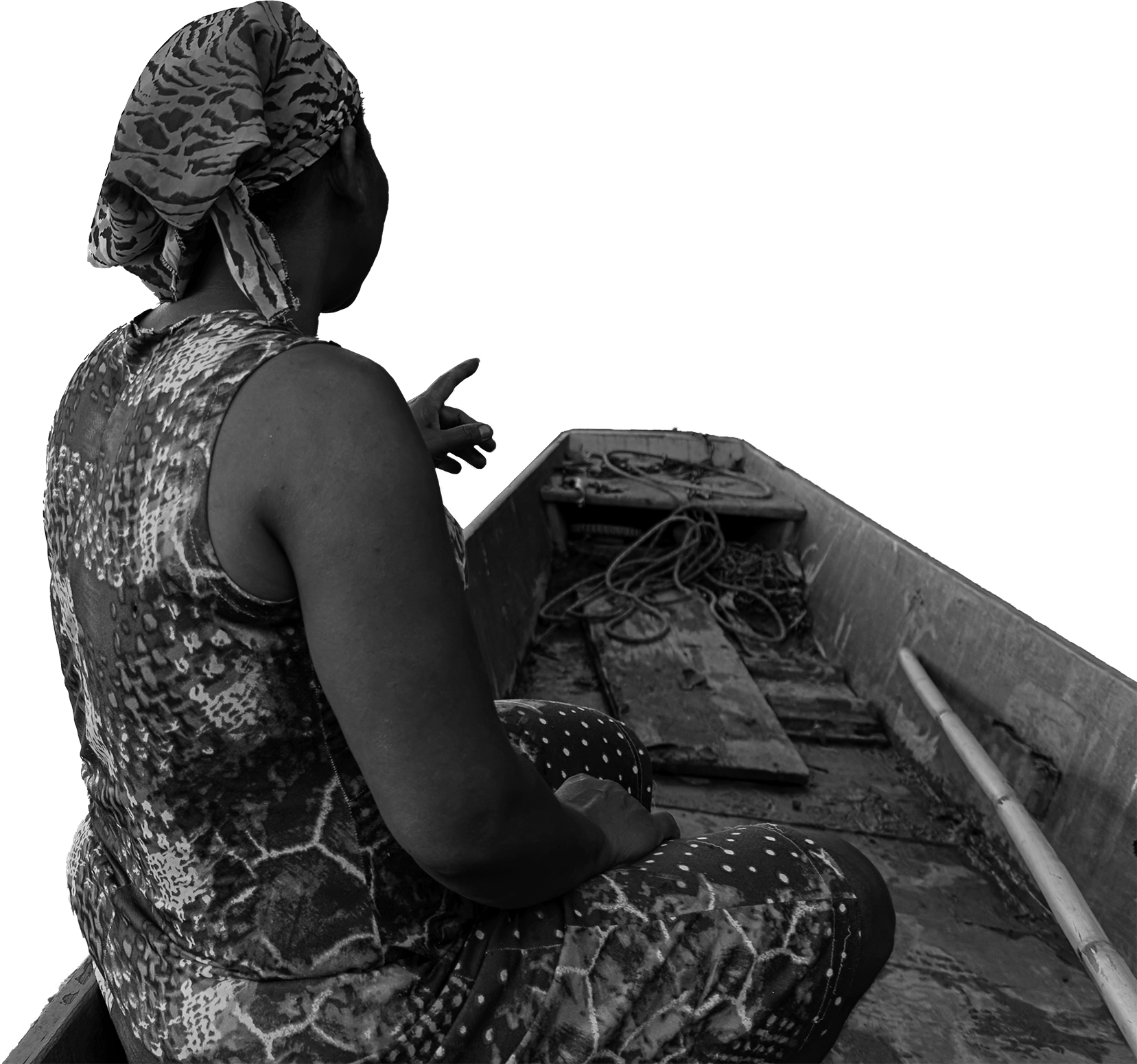 mariana dam disaster victim on a boat