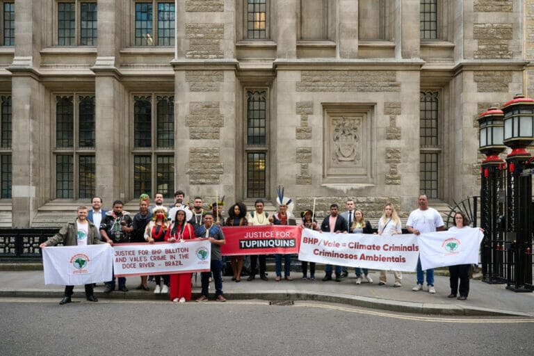 Indigenous people at BHP and Vale trial fighting for justice over Mariana dam disaster