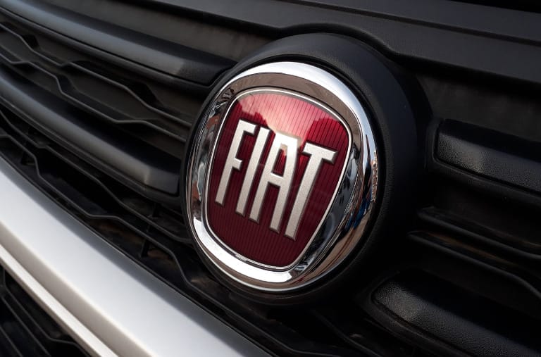 Fiat Chrysler and Suzuki car badge